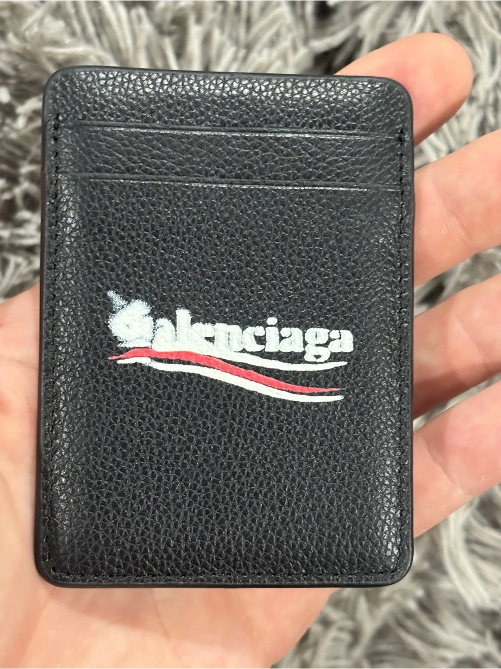 Balenciaga Faded Political Cardholder
